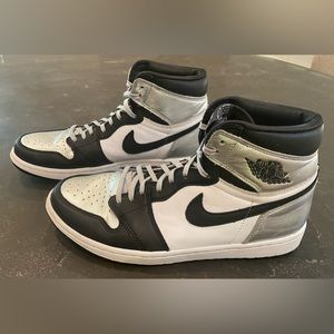 Jordan 1 Retro High Silver Toe Women’s 9.5W